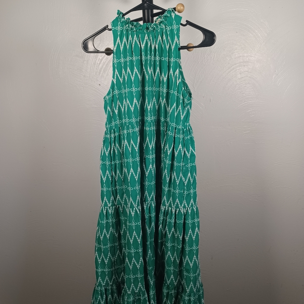 Universal Thread Sleeveless Teal Maxi Dress Size XS